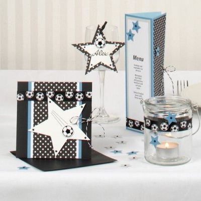 Fotbollskort - inbjudan eller grattiskort