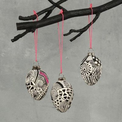 Doddling på terrakottaägg