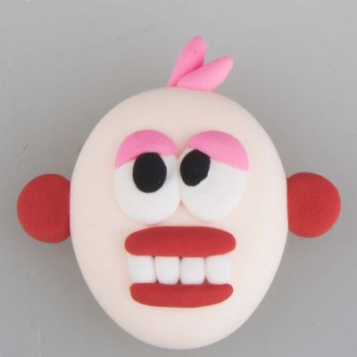 Huvud av Silk Clay