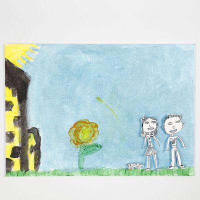 3D bilder med varma känslor