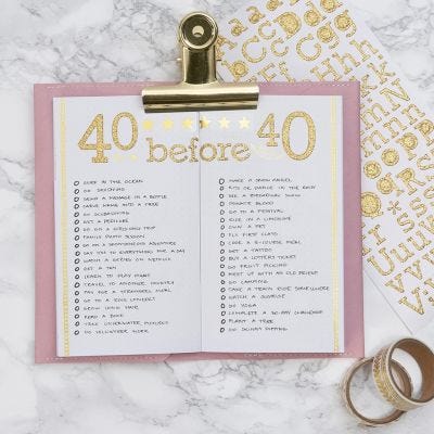 Bucket lista i din Bullet journal