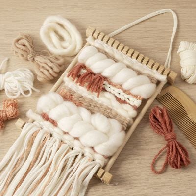 Start DIY Kit: Lär dig att väva på vävramar