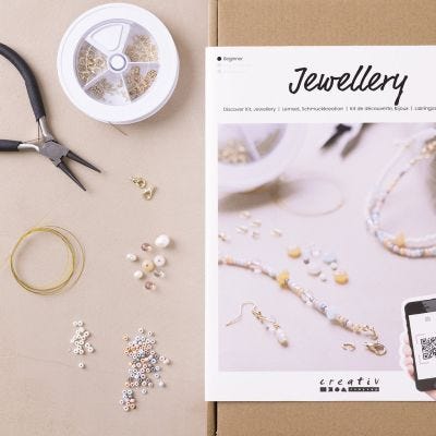 Start DIY‑kit Lär dig göra egna smycken