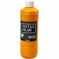 Textile Color textilfärg, gul, 500 ml/ 1 flaska