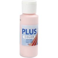Plus Color Hobbyfärg, soft pink, 60 ml/ 1 flaska