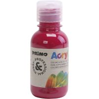 PRIMO lyxakrylfärg, primärröd, 125 ml/ 1 flaska