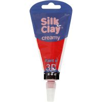 Silk Clay® Creamy, röd, 35 ml/ 1 st.