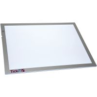 Ljusbord runt, A3, stl. 46x34x0,8 cm, 1 st.