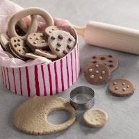 Småkakor till lekköket av Silk Clay 