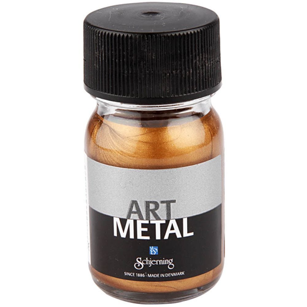 Art Metal färg, antikguld, 30 ml/ 1 flaska