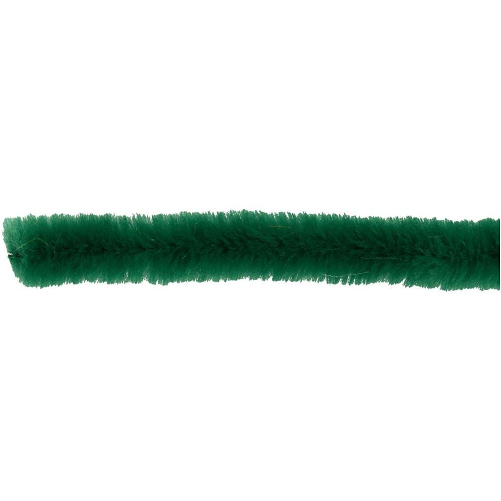 Piprensare, L: 30 cm, tjocklek 9 mm, mörkgrön, 25 st./ 1 förp.