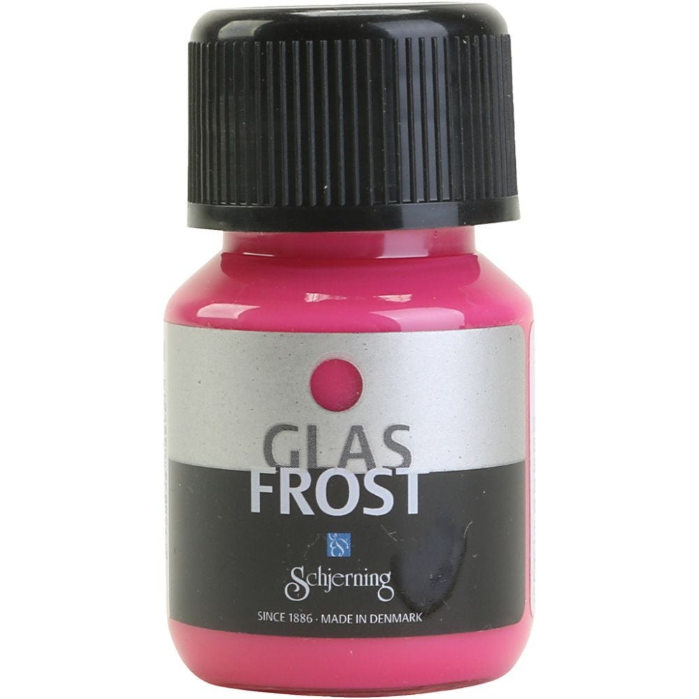 Glas Frost, röd, 30 ml/ 1 flaska