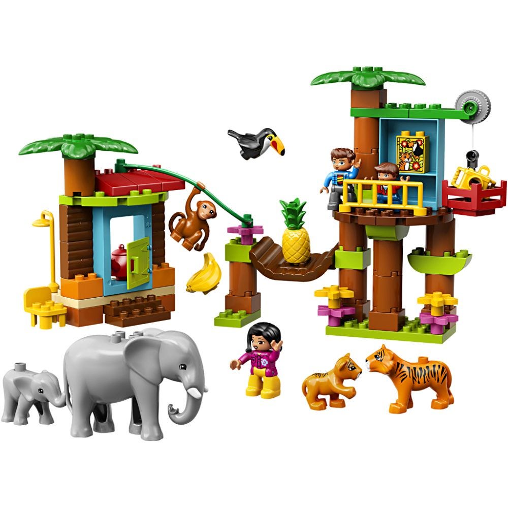 LEGO® DUPLO® Tropikö, 73 delar/ 1 set
