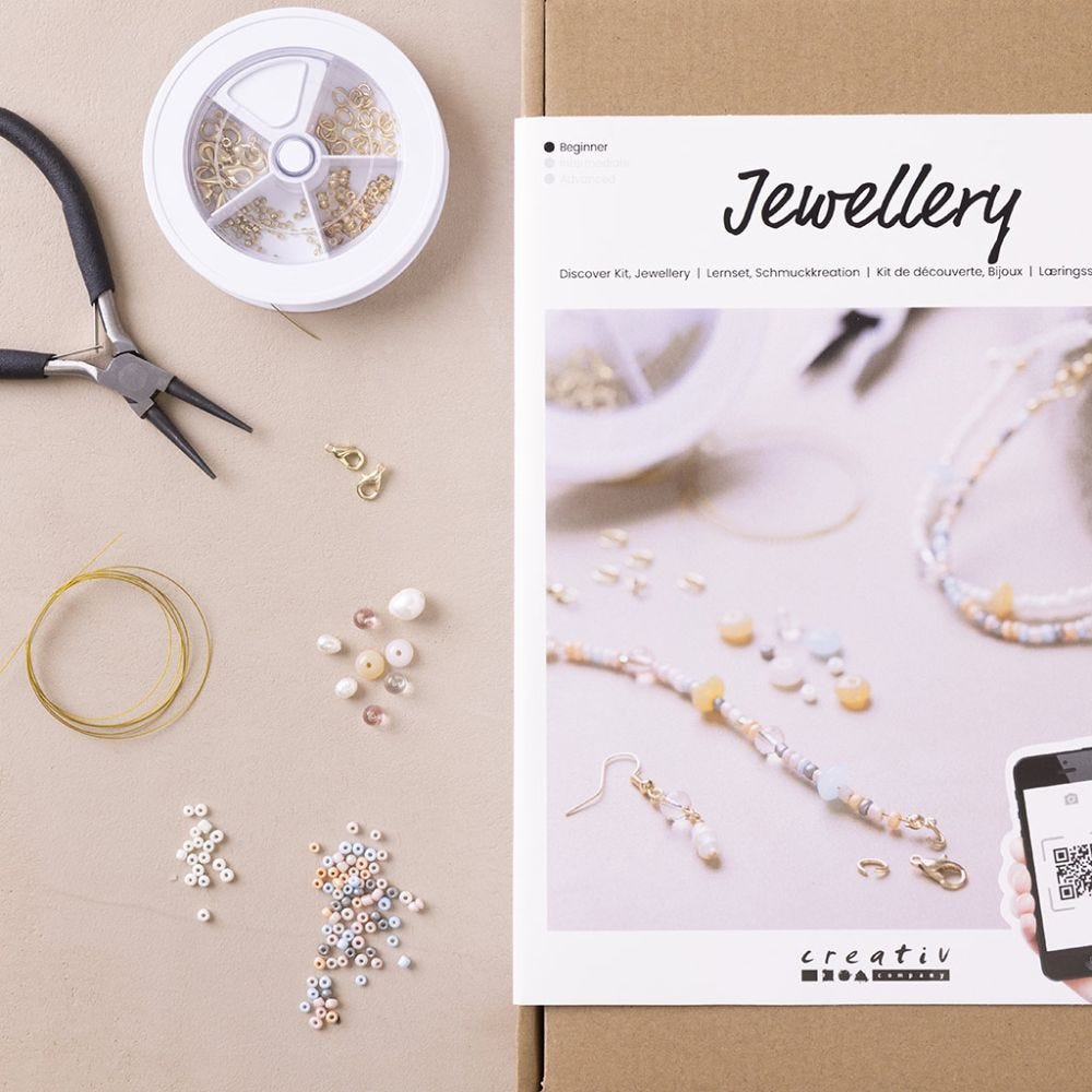 Start DIY‑kit Lär dig göra egna smycken