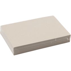 Kartong, A4, ark 210x297 mm, 225 g, gr&aring; brun, 125 ark/ 1 f&ouml;rp.