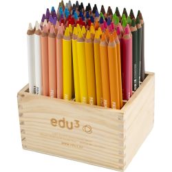 edu Kraftiga Färgblyertspennor