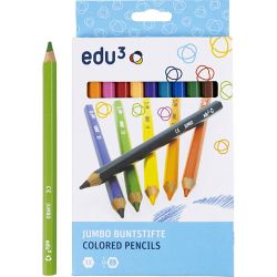 edu Jumbo Färgblyertspennor