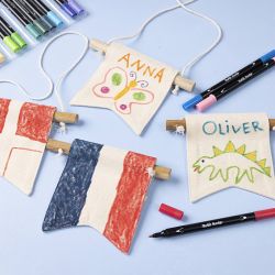 Grupp DIY Kit Måla din egen banderoll