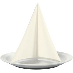 Servetter, stl. 40x40 cm, 60 g, r&aring;vit, 20 st./ 1 f&ouml;rp.