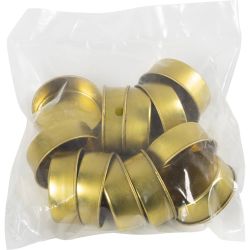 Metallinsats för ljus