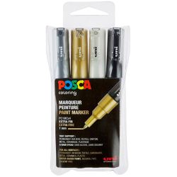 Set med Posca Markers