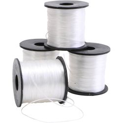 Platt elastisk pärltråd