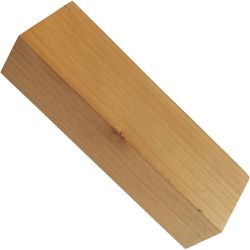 Knivhandtag i körsbärsträ