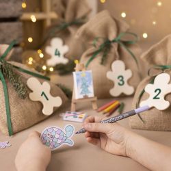Adventskalender Teckna